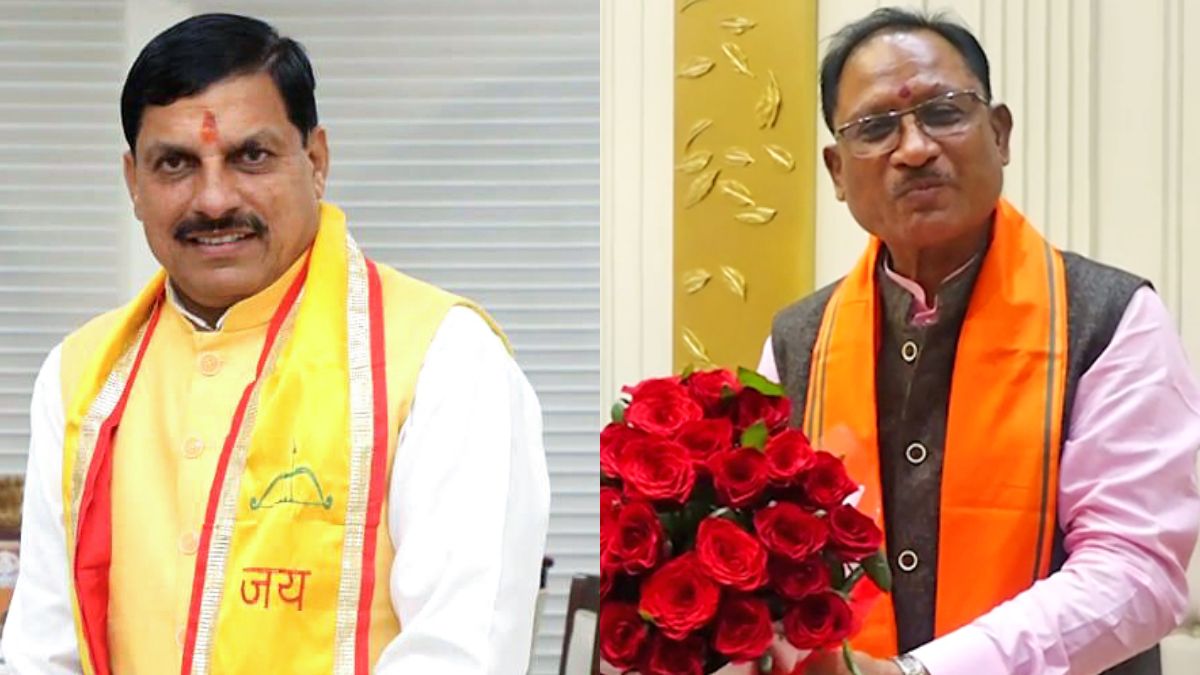 new-madhya-pradesh-chhattisgarh-chief-ministers-to-take-oath-on-wednesday-pm-modi-amit-shah-likely-to-attend-swearingin-ceremony